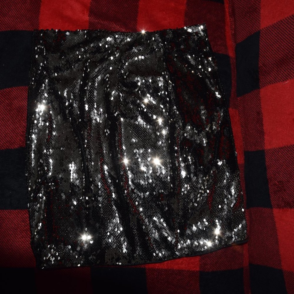 Sequin skirt